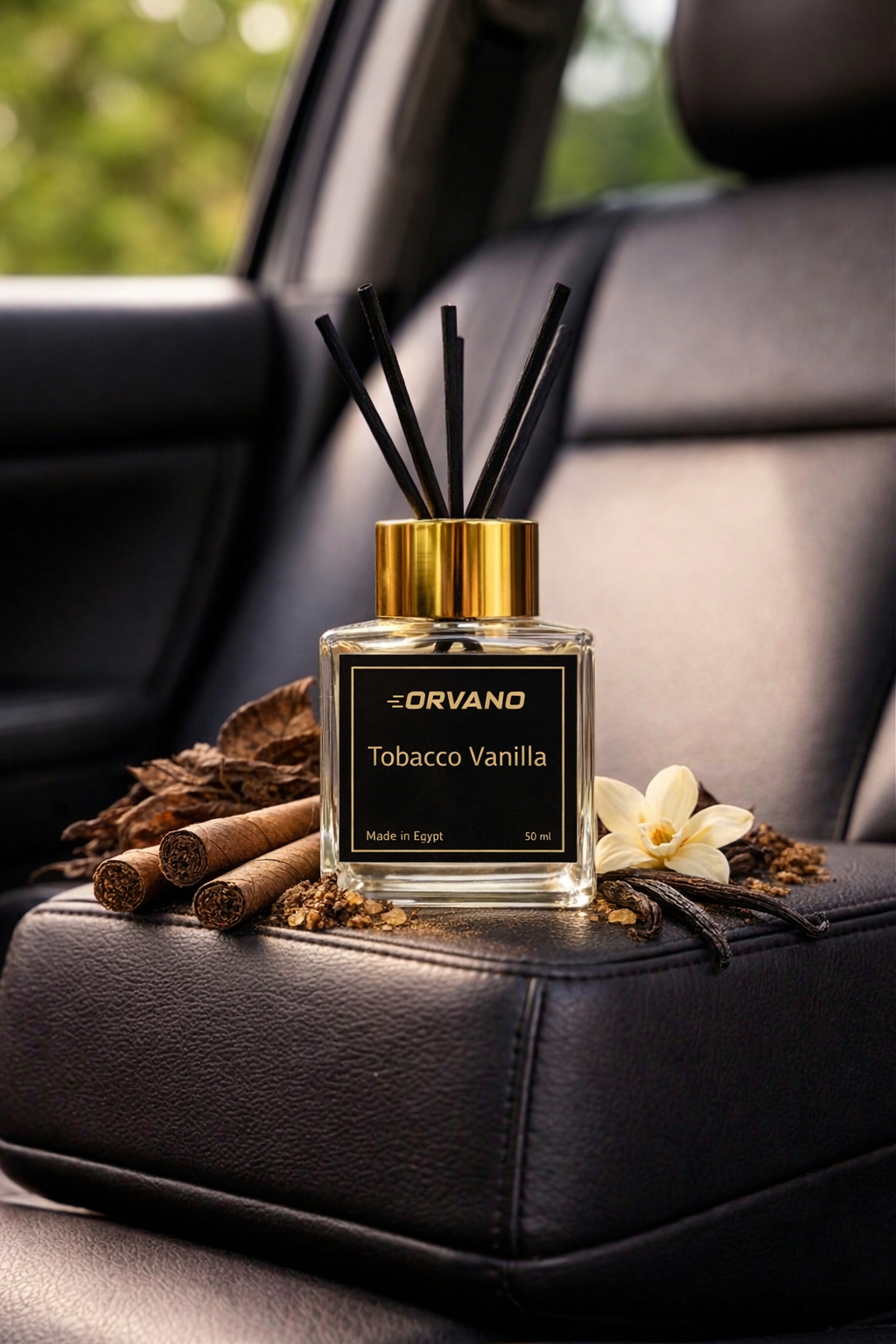Tobacco Vanilla Car Diffuser – 50 ml orvano